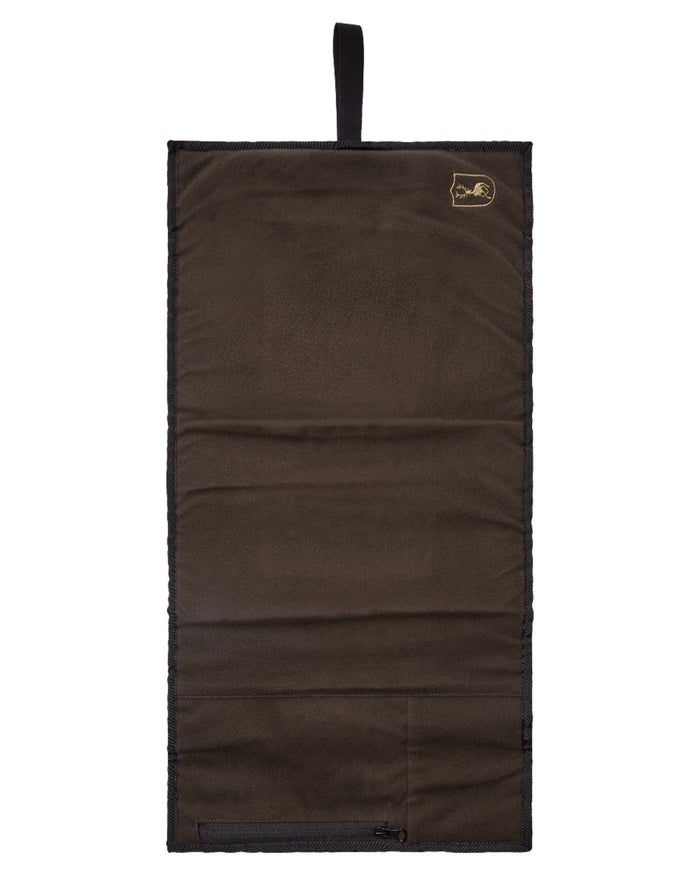 Wood coloured Deerhunter Heat Foldable Sitting Pad on white background #colour_wood