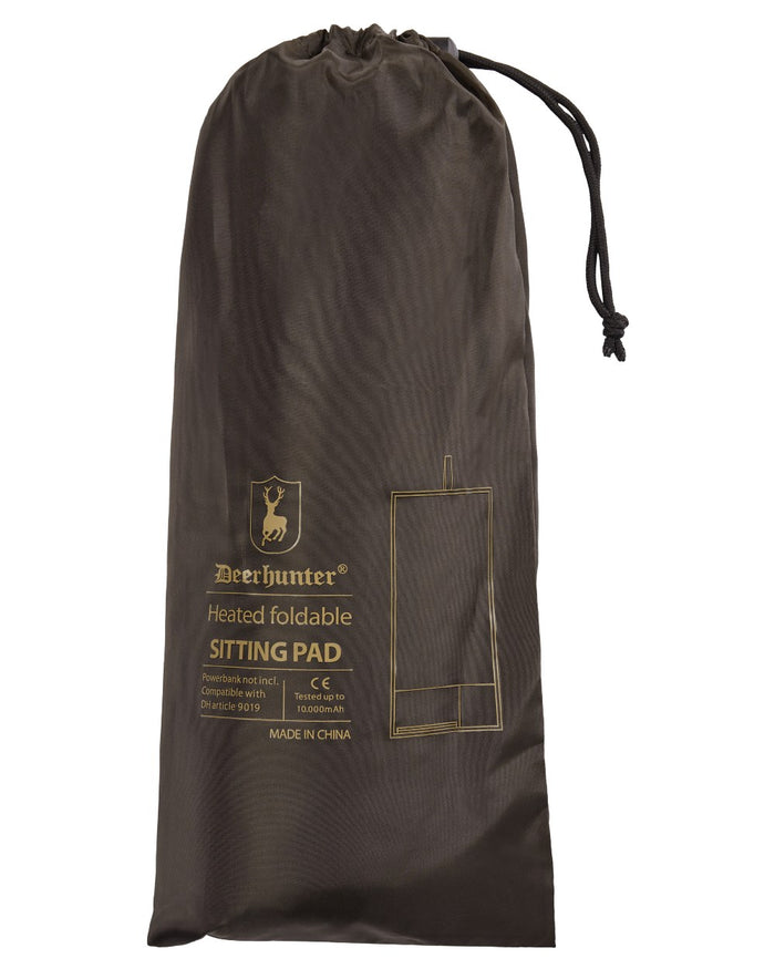 Wood coloured Deerhunter Heat Foldable Sitting Pad on white background #colour_wood