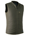 Deep Green Coloured Deerhunter Heat Inner Waistcoat on white background #colour_deep-green