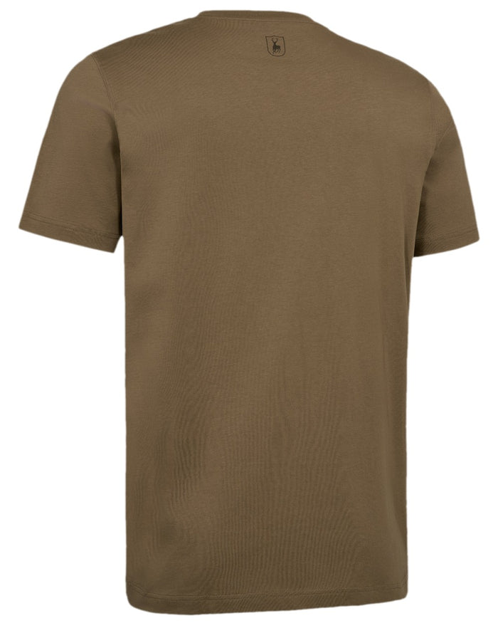 Driftwood Coloured Deerhunter Jaxon T-Shirt on white background #colour_driftwood