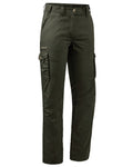 Timber coloured Deerhunter Lady Atlas Trousers on white background #colour_timber