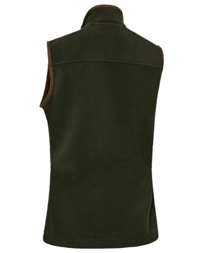 Forest Ember Coloured Deerhunter Lady Cumbria Fleece Waistcoat on white background #colour_forest-ember