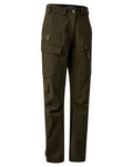 Fallen Leaf coloured Deerhunter Lady Sarek Full Stretch Trousers on white background #colour_fallen-leaf