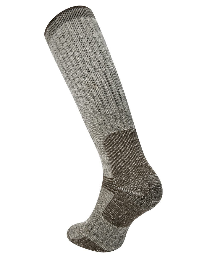 Art Green coloured Deerhunter Merino Wool Socks on white background #colour_art-green