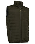 Timber Coloured Deerhunter Moor Fully Padded Waistcoat on white background #colour_timber