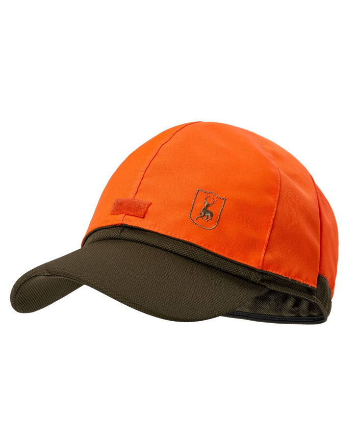 Art Green coloured Deerhunter Mens Muflon Pro Cap With Safety on white background #colour_art-green