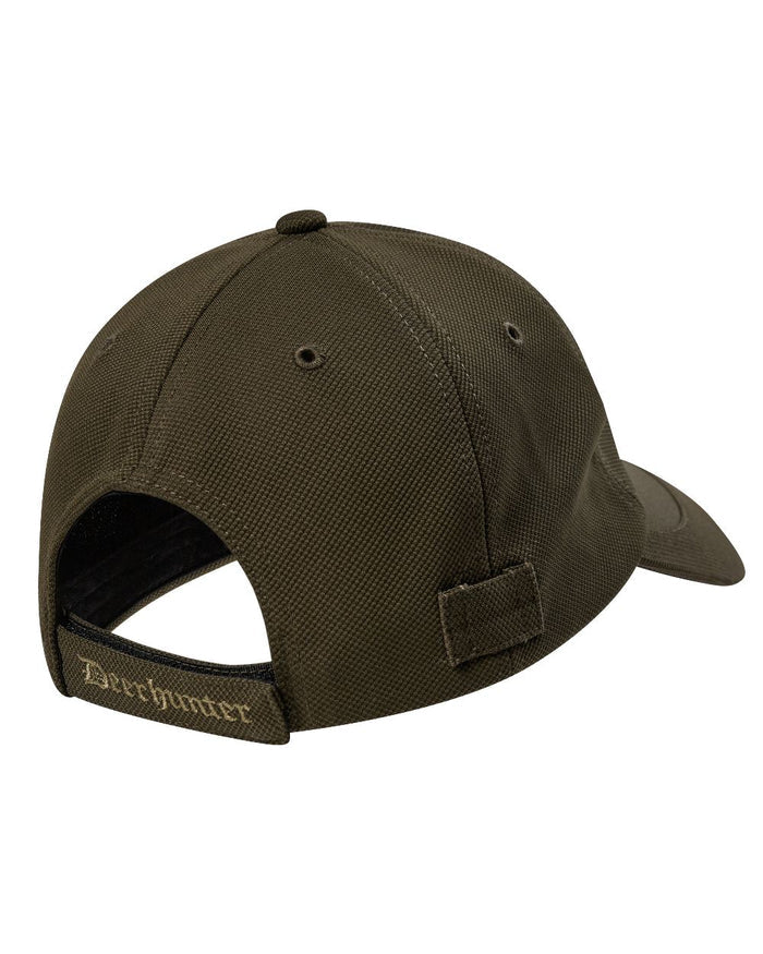 Art Green coloured Deerhunter Muflon Pro Cap on white background #colour_art-green