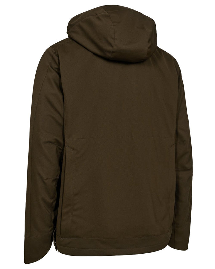 Art Green coloured Deerhunter Mens Muflon Pro Light Jacket on white background #colour_art-green