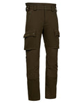 Art Green coloured Deerhunter Mens Muflon Pro Trousers on white background #colour_art-green