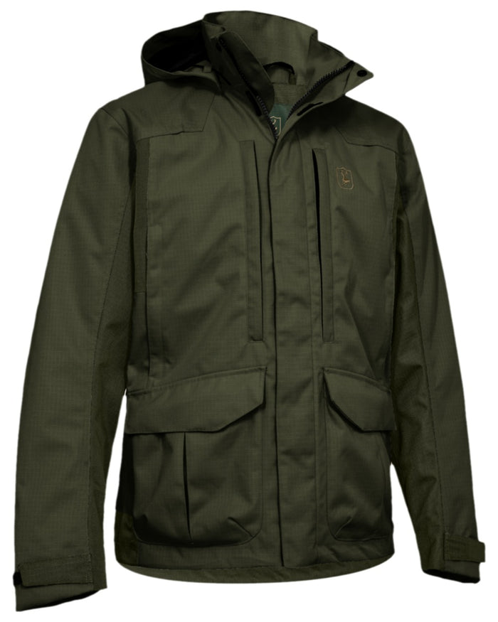 Deepwood Coloured Deerhunter Recon Dura-Tex Membrane Jacket on white background #colour_deepwood