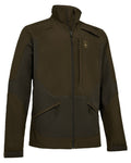 Fallen Leaf Coloured Deerhunter Rogaland Softshell Water Repellent Jacket on white background #colour_fallen-leaf