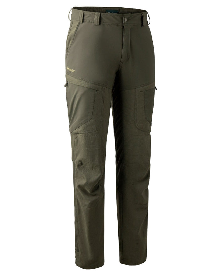 Palm Green coloured Deerhunter Strike Extreme Trousers on white background #colour_palm-green