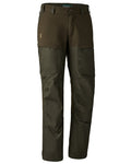 Deep Green coloured Deerhunter Strike Trousers With Membrane on white background #colour_deep-green