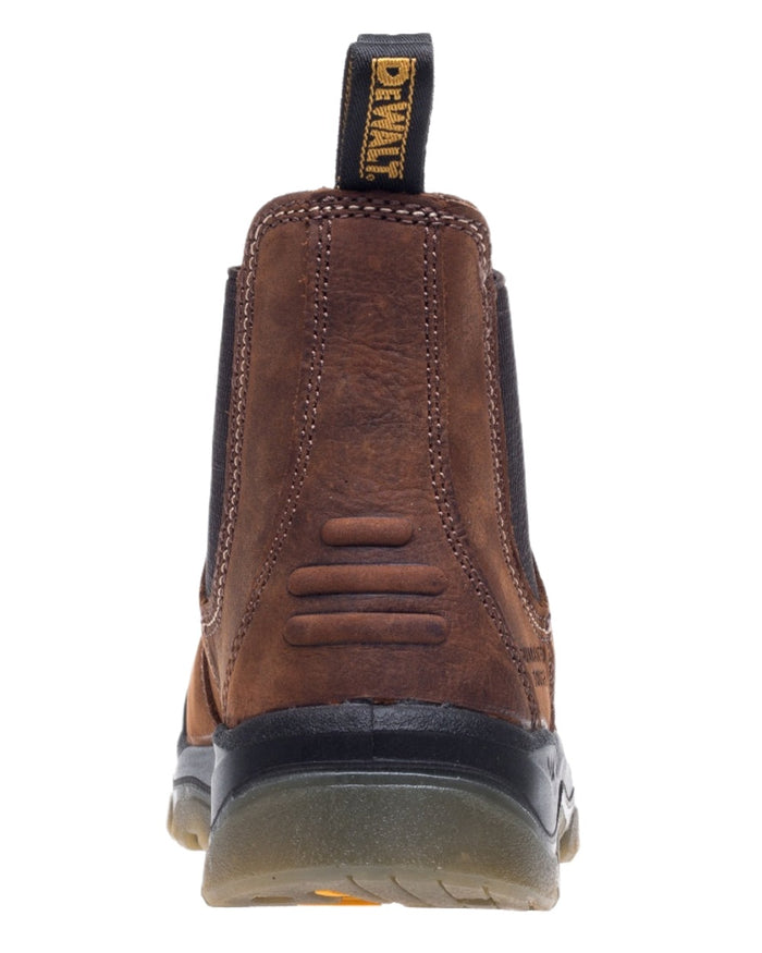 Brown Coloured DeWalt Nitrogen Dealer Boots on white background #colour_brown