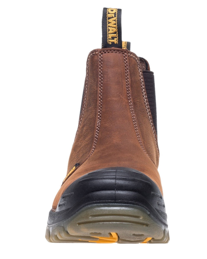Brown Coloured DeWalt Nitrogen Dealer Boots on white background #colour_brown