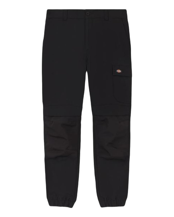 Black Coloured Dickies Mens Cargo Twill Joggers on White Background
#colour_black