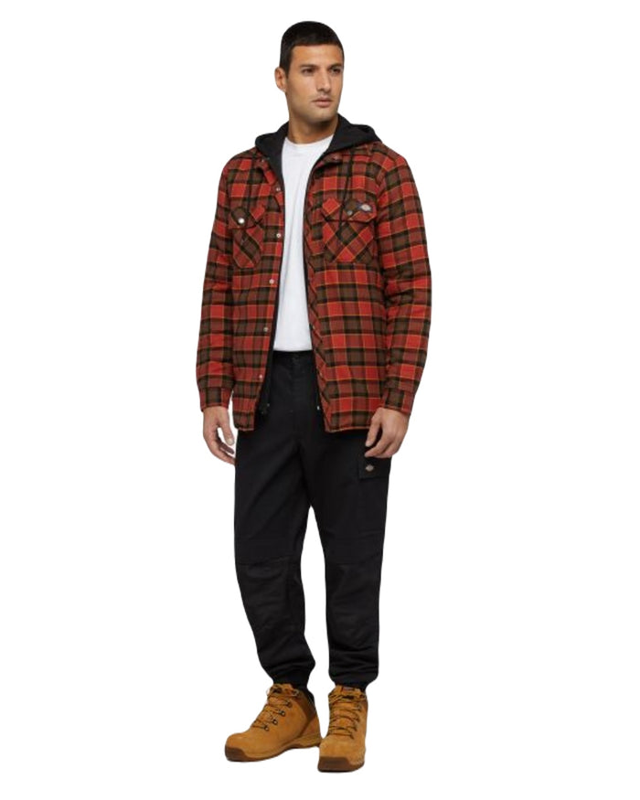 Black Coloured Dickies Mens Cargo Twill Joggers on White Background
#colour_black