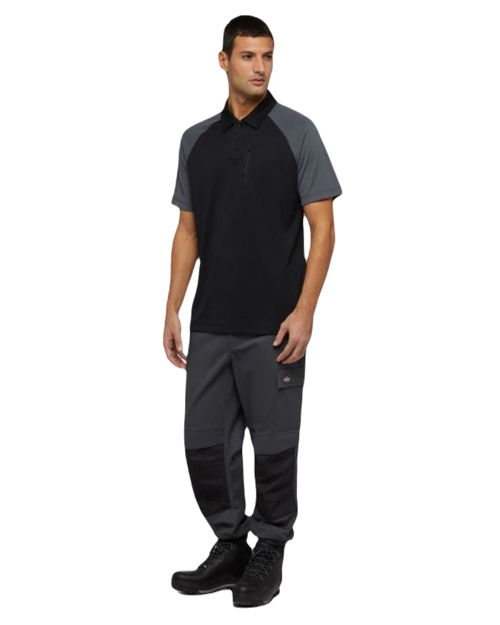 Charcoal Coloured Dickies Mens Cargo Twill Joggers on White Background
#colour_charcoal