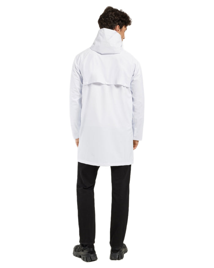 Snow White coloured Didriksons Avon Parka on white background #colour_snow-white