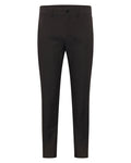 Black coloured Didriksons Mens Darren Pants on white background #colour_black