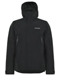 Black coloured Didriksons Mens Grit Jacket 4 on white background #colour_black