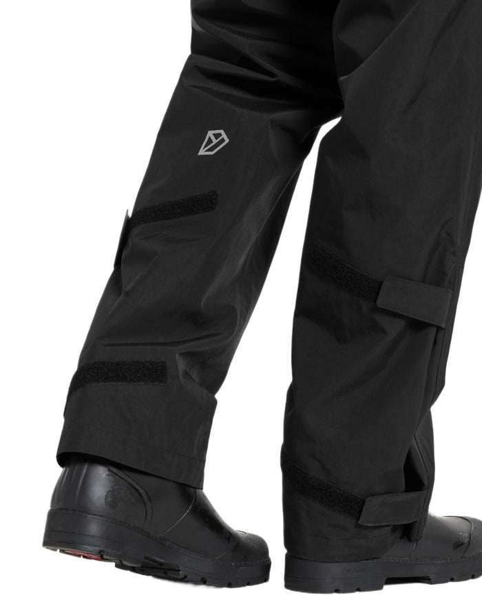 Black coloured Didriksons Mens Grit Pants 4 on white background #colour_black