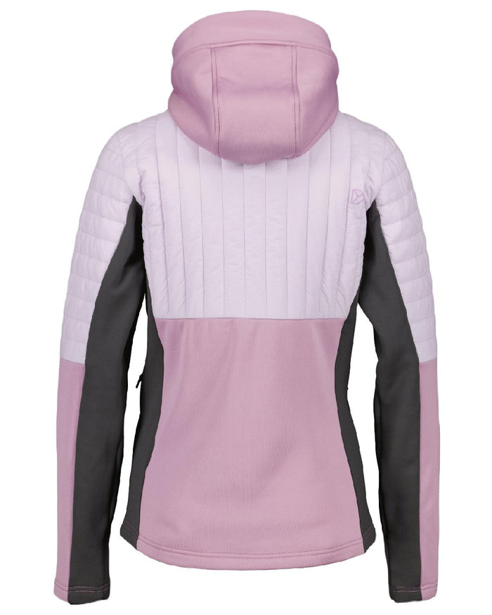 Purple Rain coloured Didriksons Womens Annema Full Zip 6 on white background #colour_purple-rain