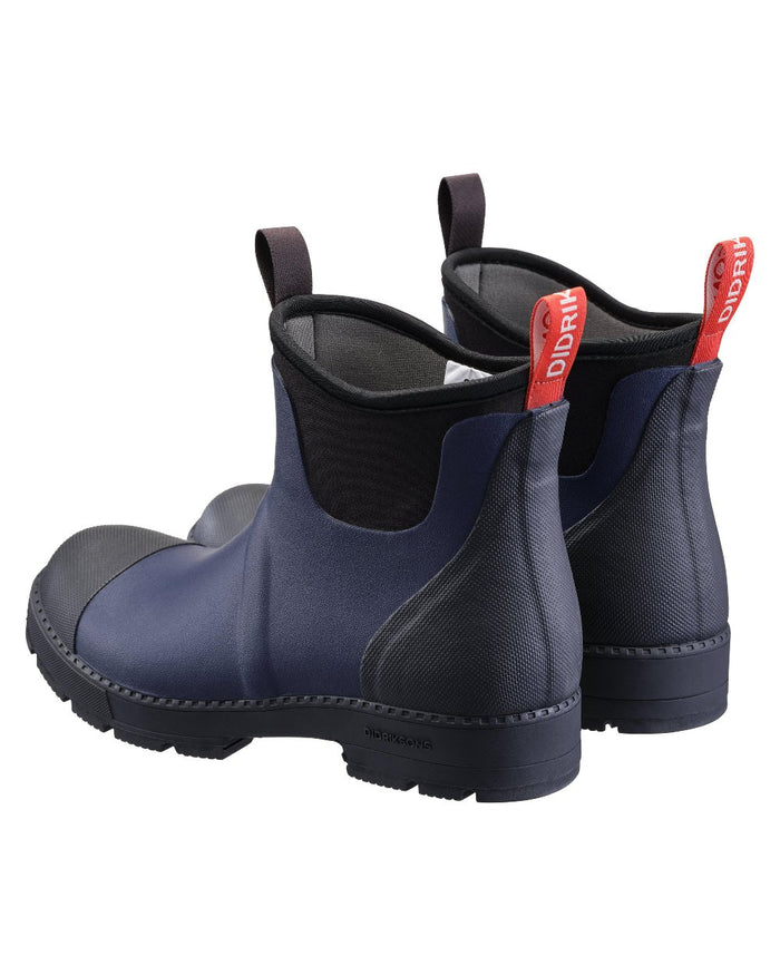 Dark Night Blue coloured Didriksons Womens Grinda Boots on white background #colour_dark-night-blue