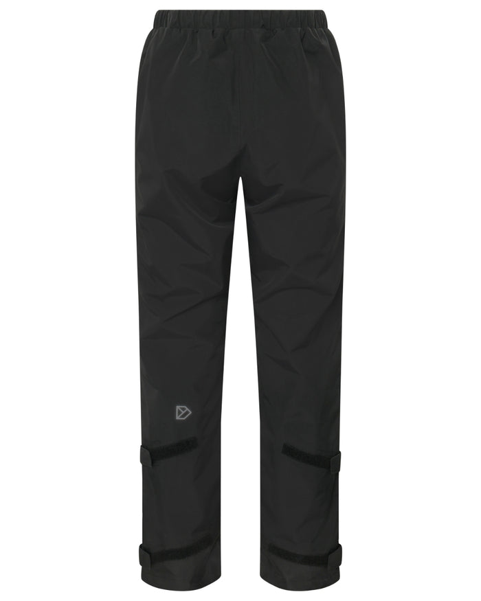 Black coloured Didriksons Womens Grit Pants 4 on white background #colour_black