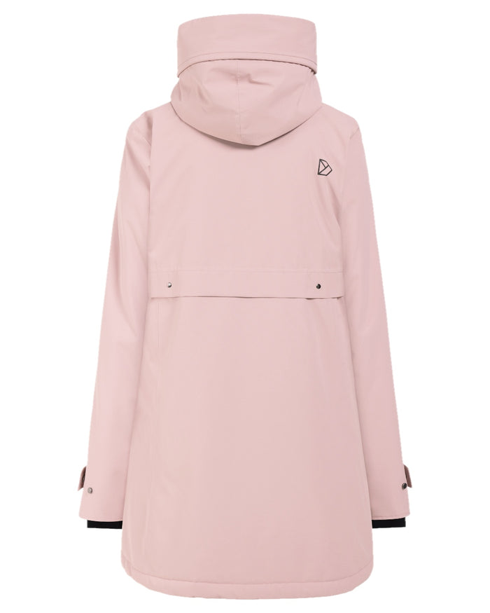 Oyster Lilac coloured Didriksons Helle Ladies Parka 5 on white background #colour_oyster-lilac