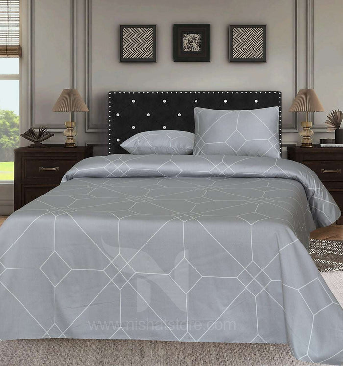 Double Bed Sheet Design NC-C 3908 - Nishat Creative Store