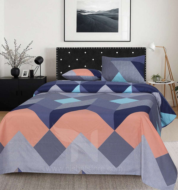 Double Bed Sheet Design NC-M 3983 - Nishat Creative Store