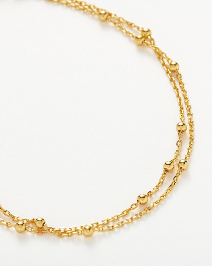 Double Chain Bracelet Bracelets Missoma