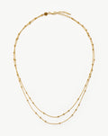 Double Chain Necklace Necklaces Missoma