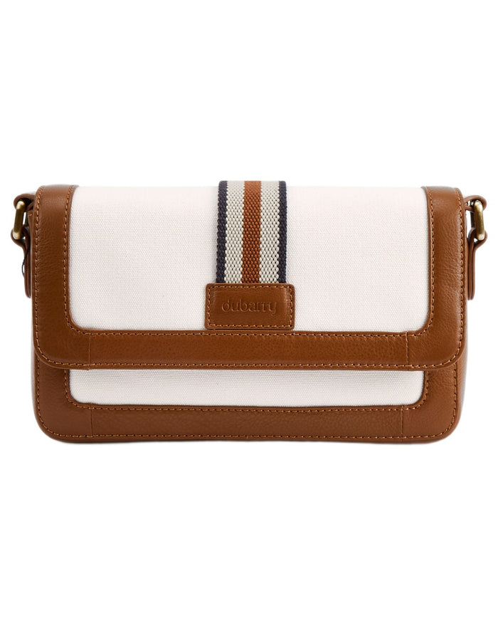 Caramel coloured Dubarry Hillsbrook Cross Body Bag on white background #colour_caramel