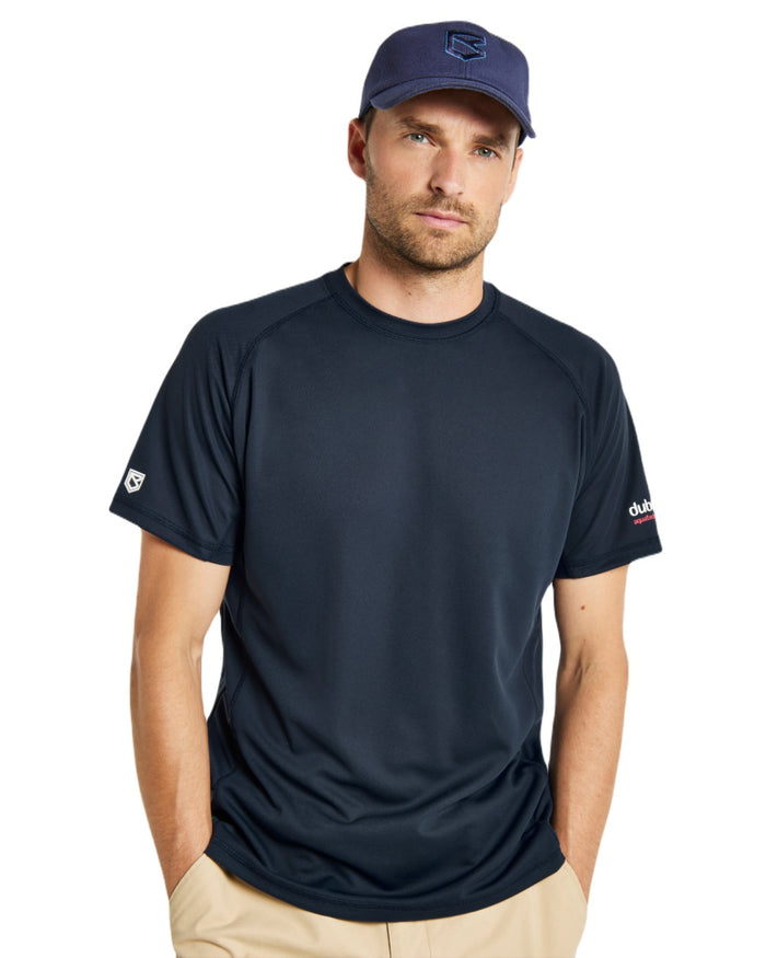 Navy coloured Dubarry Marlin Cap on white background #colour_navy