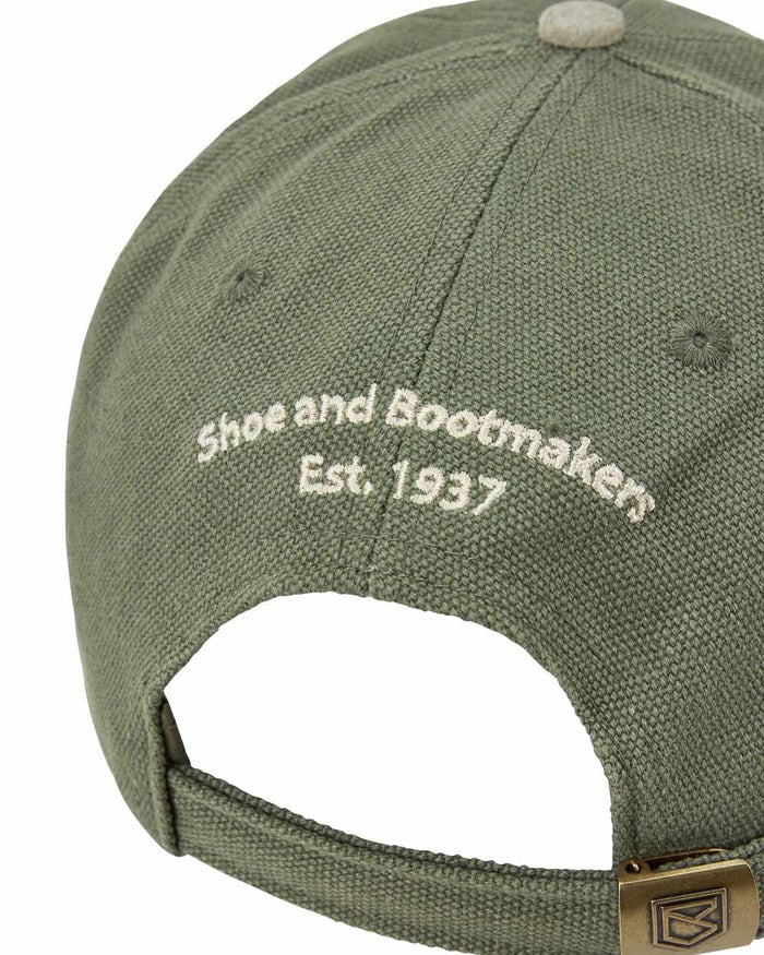 Pesto coloured Dubarry Mens Causeway Hat on white background #colour_pesto