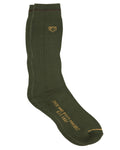 Olive coloured Dubarry Mens Short Boot Socks on white background #colour_olive