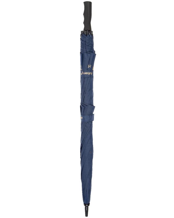 Navy coloured Dubarry Umbrella on white background #colour_navy