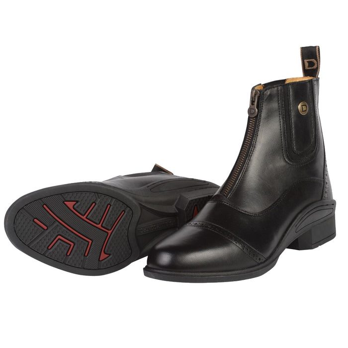 Dublin Rapture Zip Paddock Boots in Black #colour_black