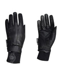 Black Coloured Dublin Thinsulate Waterproof Gloves on white background #colour_black