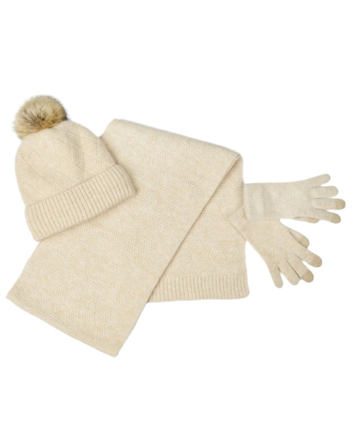 Beige Marle coloured Dublin Winter Warmer Pack on white background #colour_beige-marle