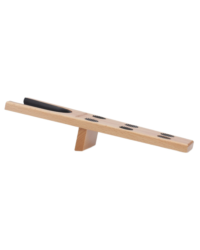 Brown coloured Dunlop Wooden Boot Jack on white background #colour_brown