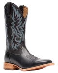 Black coloured Durango Mens Arena Pro Elite Western Boots on white background #colour_black