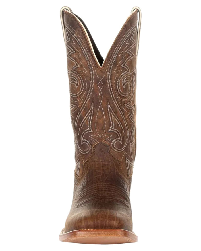 Worn Saddle Coloured Durango Womens Arena Pro Western Boots on white background #colour_worn-saddle
