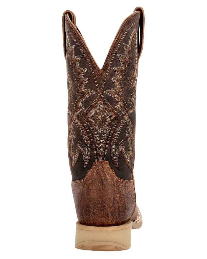 Rustic Tan Tobacco Coloured Durango Mens Rebel Pro Lite Western Wide Fit Boots on White Background
#colour_rustic-tan-tobacco