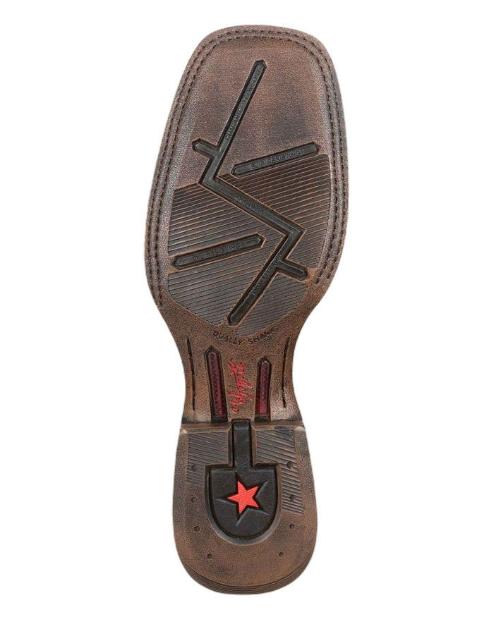 Belgian Brown Denim Blue Coloured Durango Mens Rebel Pro Western Classic Boots on White Background
#colour_belgian-brown-denim-blue