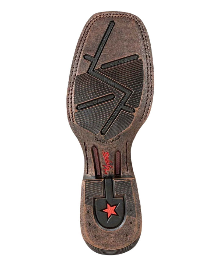 Bay Brown Coloured Durango Mens Rebel Pro Wide Fit Western Boots on White Background
#colour_bay-brown