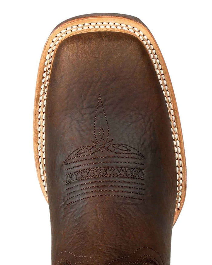 Bay Brown Coloured Durango Mens Rebel Pro Wide Fit Western Boots on White Background
#colour_bay-brown