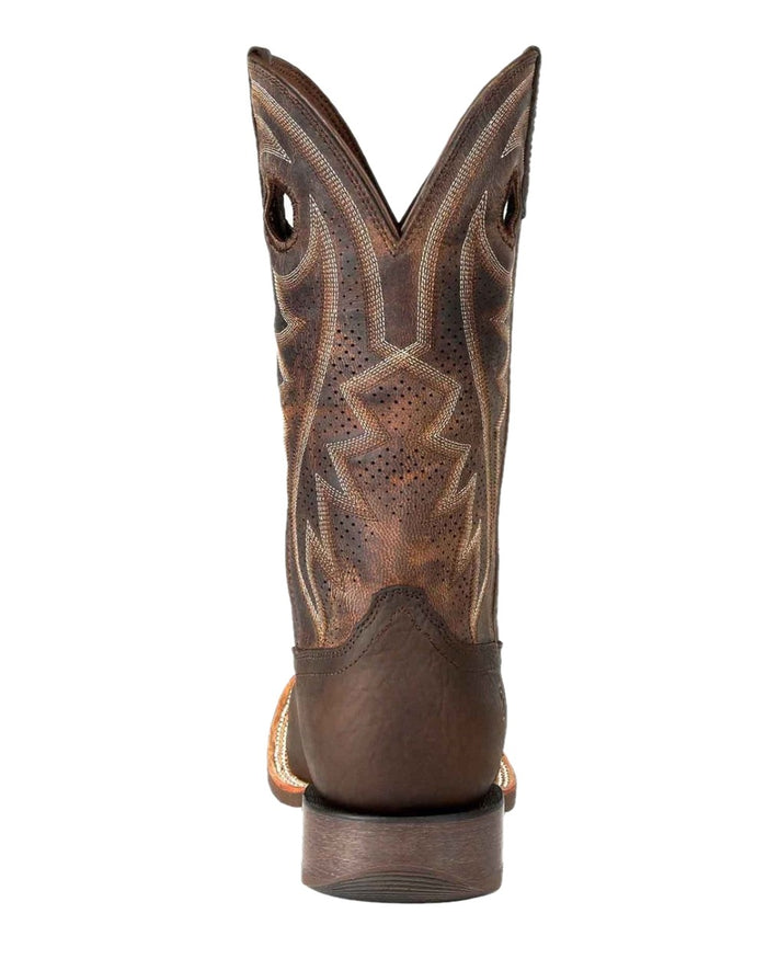 Bay Brown Coloured Durango Mens Rebel Pro Wide Fit Western Boots on White Background
#colour_bay-brown
